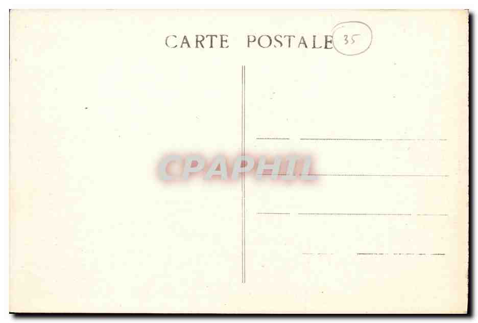 Dinard-St-Enogat — Côte d'Emeraude — Un coin de la Plage à marée haute — G. M. — Rückseite
