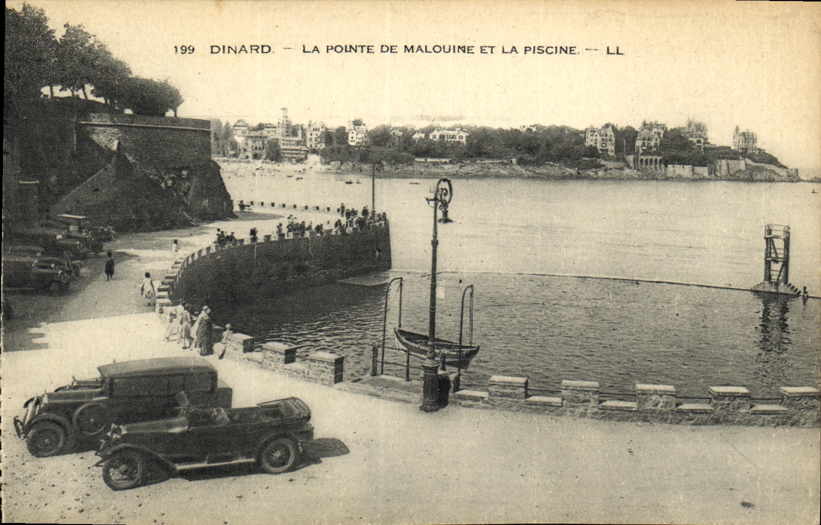 Dinard — La Pointe de Malouine et la Piscine — LL
