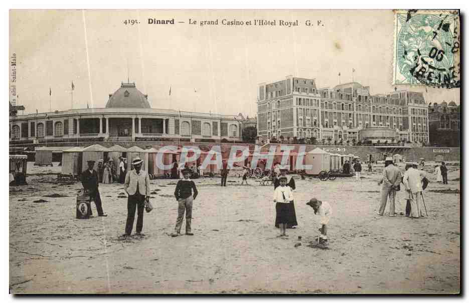 Dinard — Le grand Casino et l'Hôtel Royal — G. F.