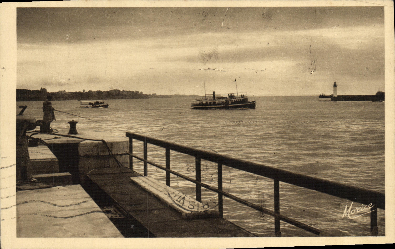 Saint-Malo — La Rade vista dalla Grande Écluse — Morice