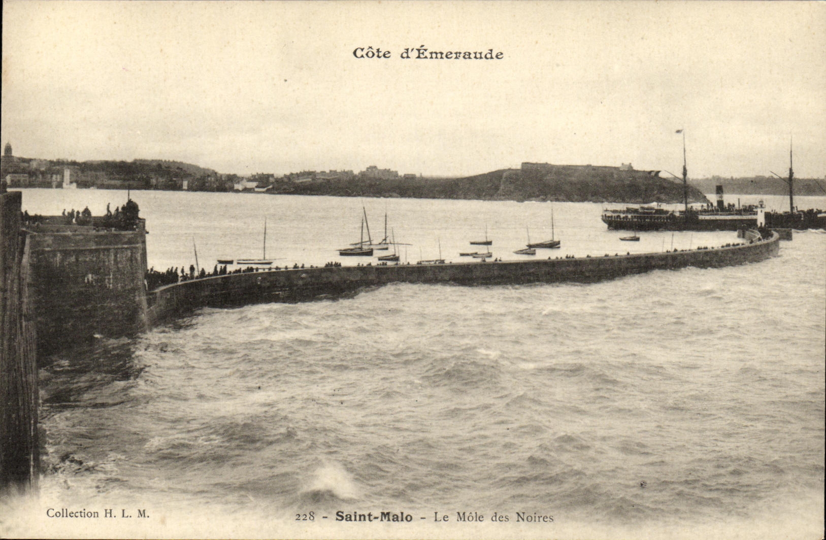 Saint-Malo - Le Môle des Noires — Côte d'Émeraude