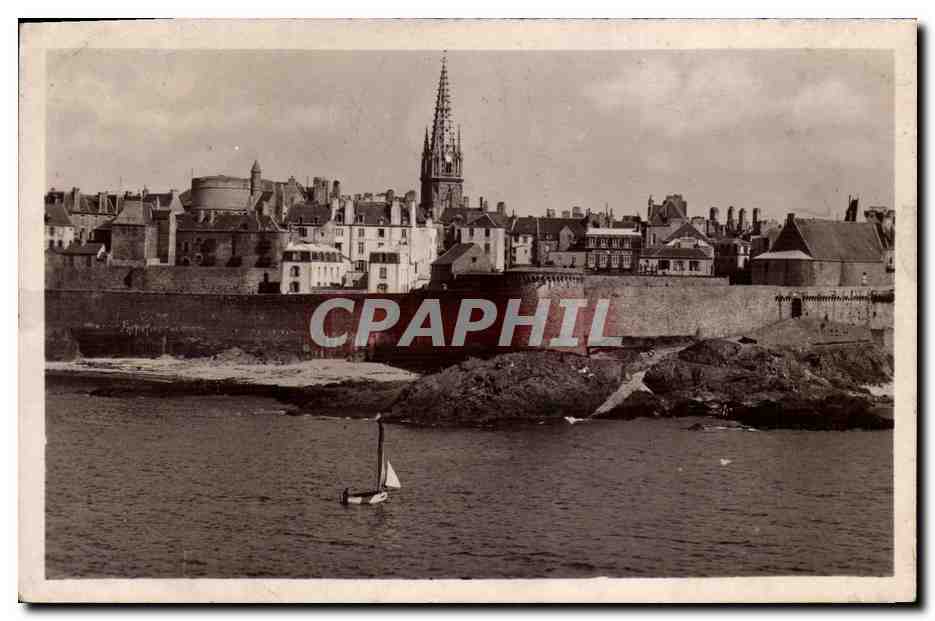 Saint-Malo — Vue du Grand Port — A. P. Strasbourg