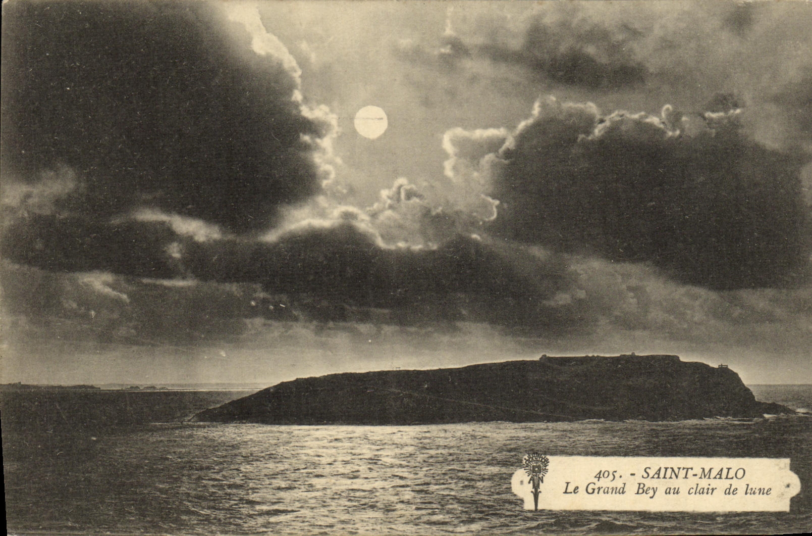 Der Grand Bey bei Mondlicht — Saint-Malo — Serie 405