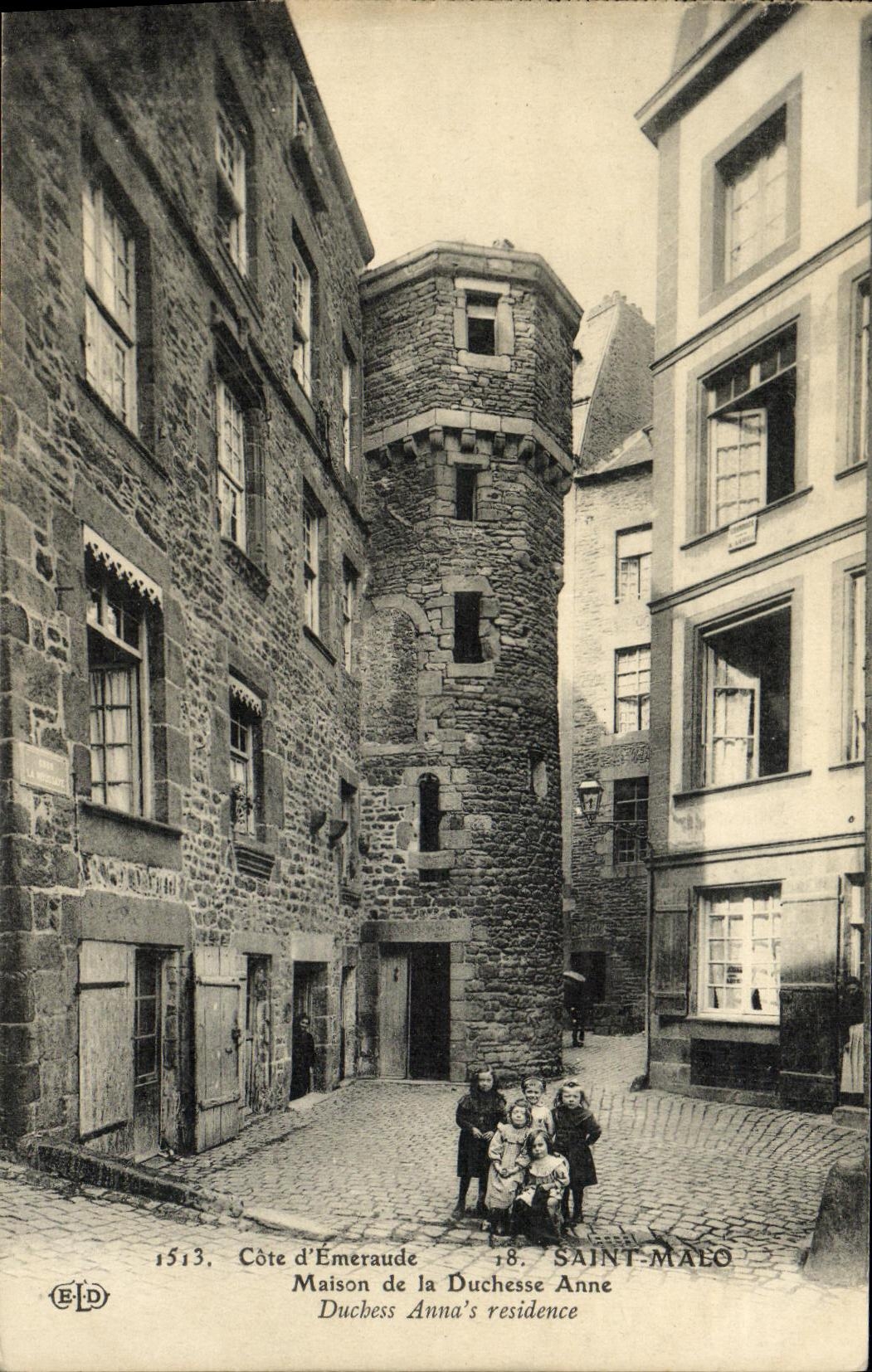 Côte d'Émeraude — Maison de la Duchesse Anne — Saint-Malo