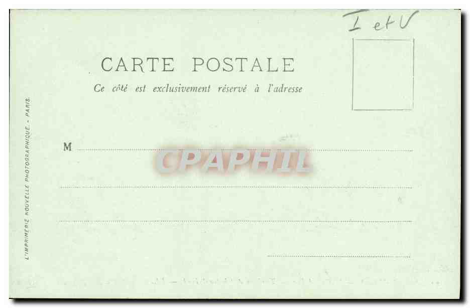 Saint-Malo — Il Grande Bey — Tomba di Châteaubriand — LL. — Verso