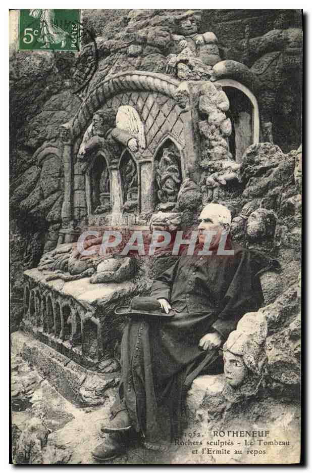 Rochers sculptés - Le Tombeau et l'Ermité au repos — Rothenneuf