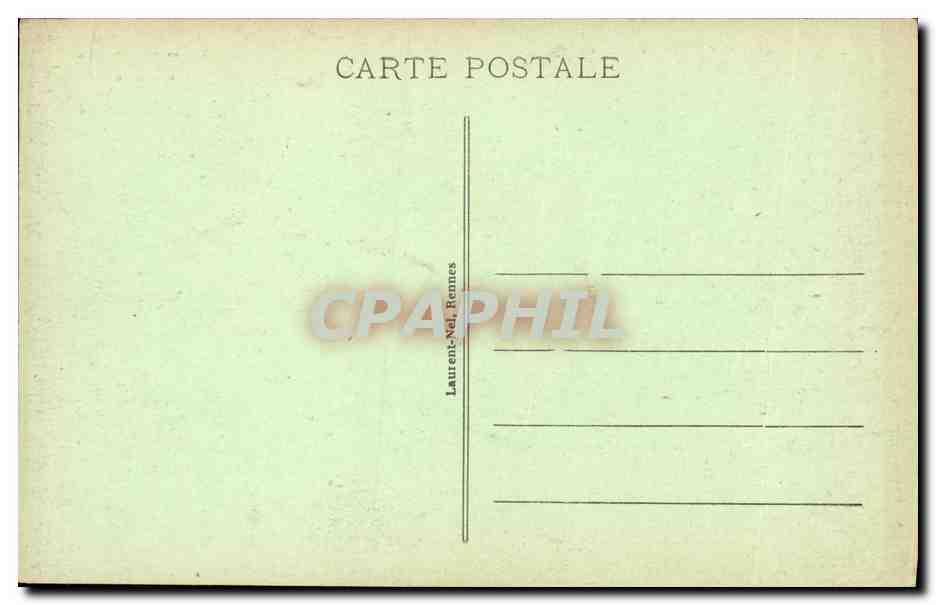CPA Rennes La piscine — Rückseite