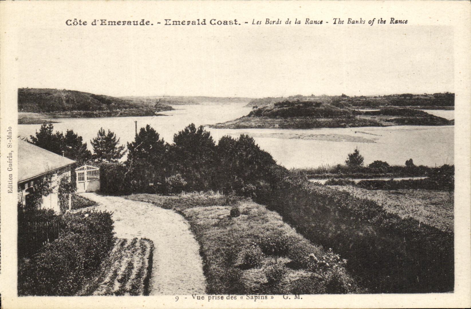 CPA Les bords de la Rance 