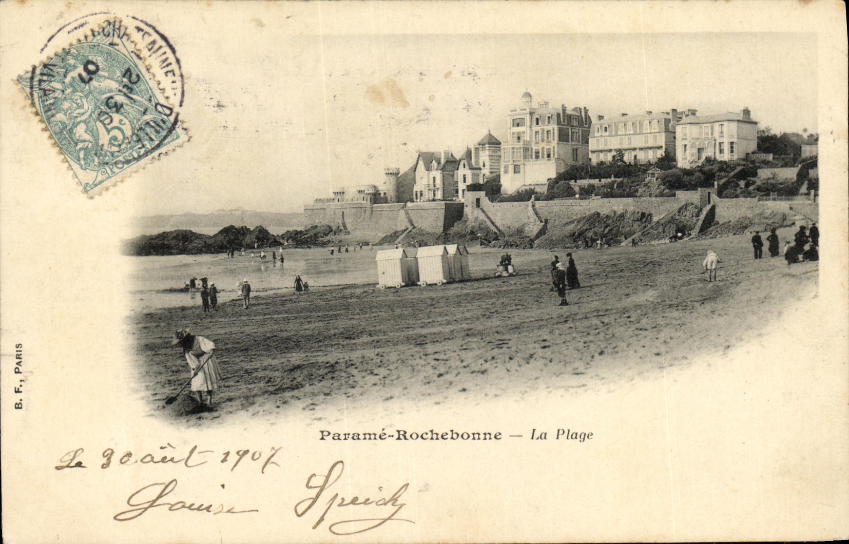 CPA Parame Rochebonne La Plage