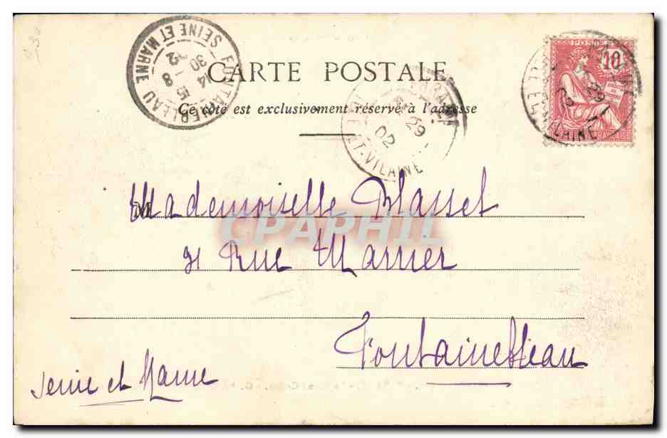 Côte d'Émeraude - Le Grand Casino - G. F. - Collection Germain fils, St-Malo — Reverso