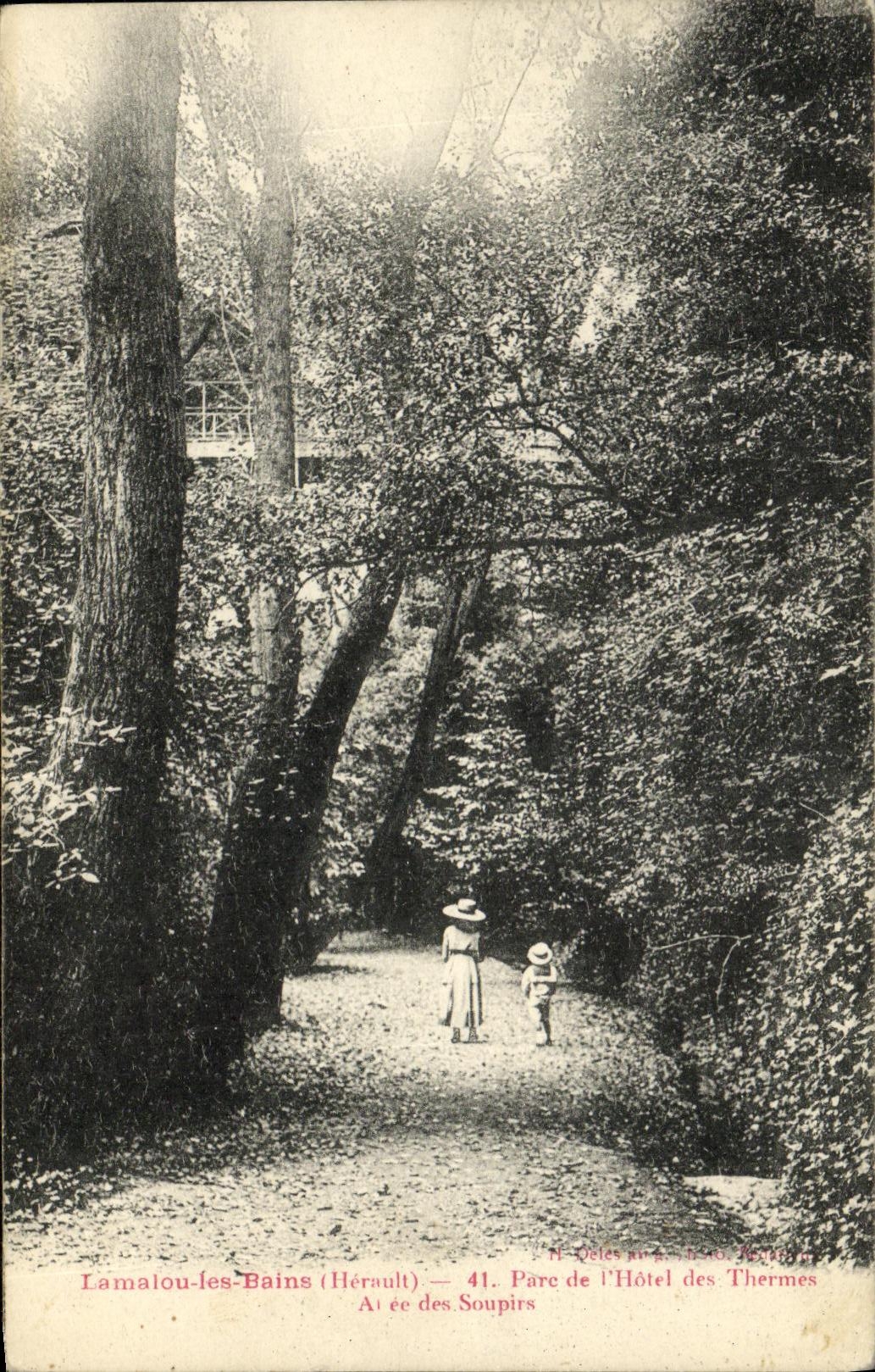 Lamalou-les-Bains (Hérault) — 41. Parc de l'Hôtel des Thermes