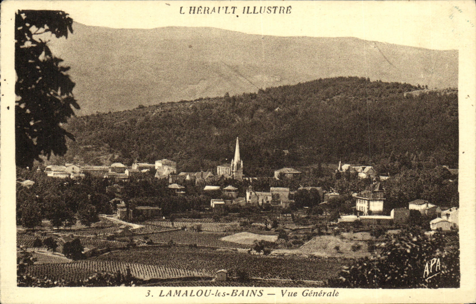Lamalou-les-Bains — Vue Générale — L'Hérault Illustré, n°3