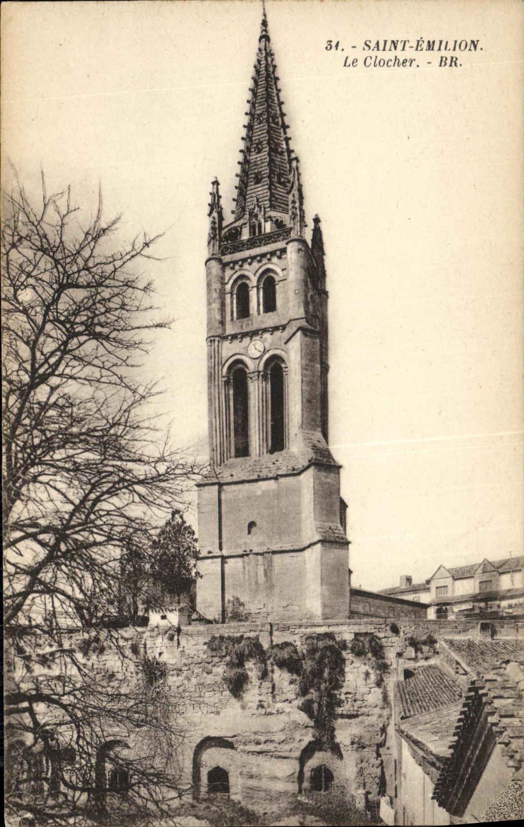 Saint-Émilion — Le Clocher — BR
