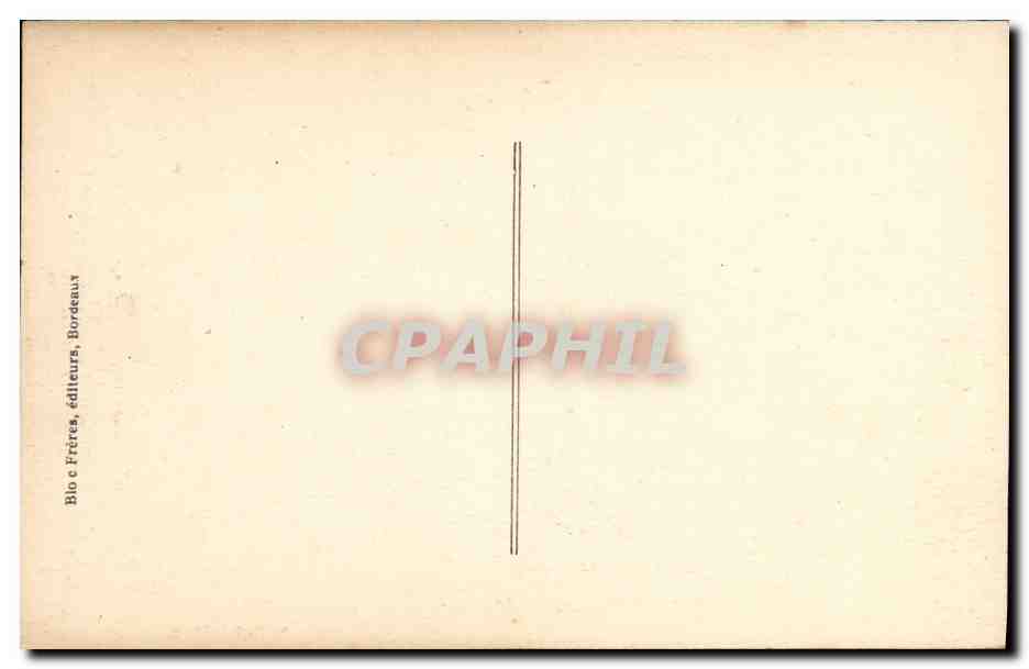 CPA Cubzac Les Ponts Interieur du Pont des Pietons — Back