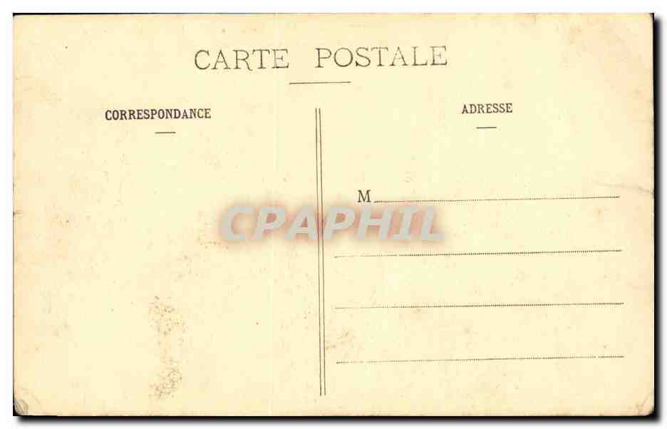CPA Coutras Les Bords de la Dronne et Ses Ombrages — Rückseite