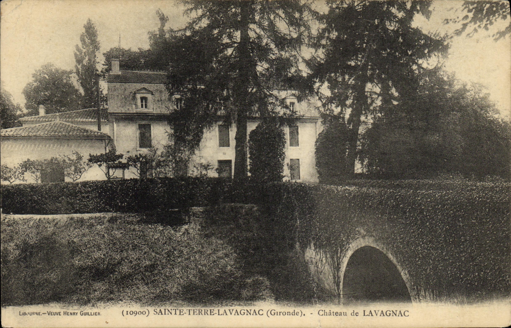 CPA Saint Terre Lavagnac Chateau de Lavagnac
