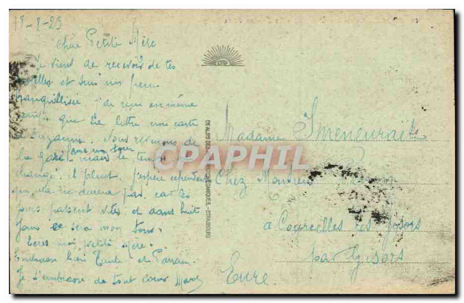 CPA Arcachon Cote d Argent Le Casino de la Plage — Rückseite