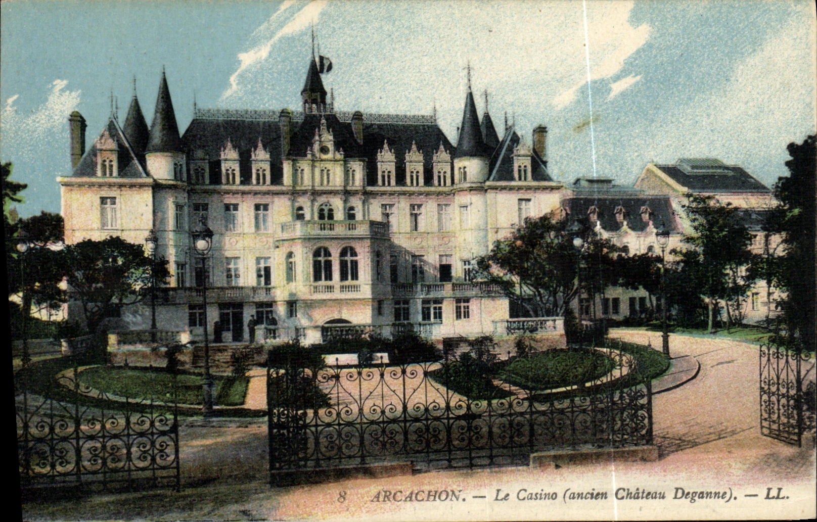 Arcachon — Le Casino (ancien Château Deganne) — LL.