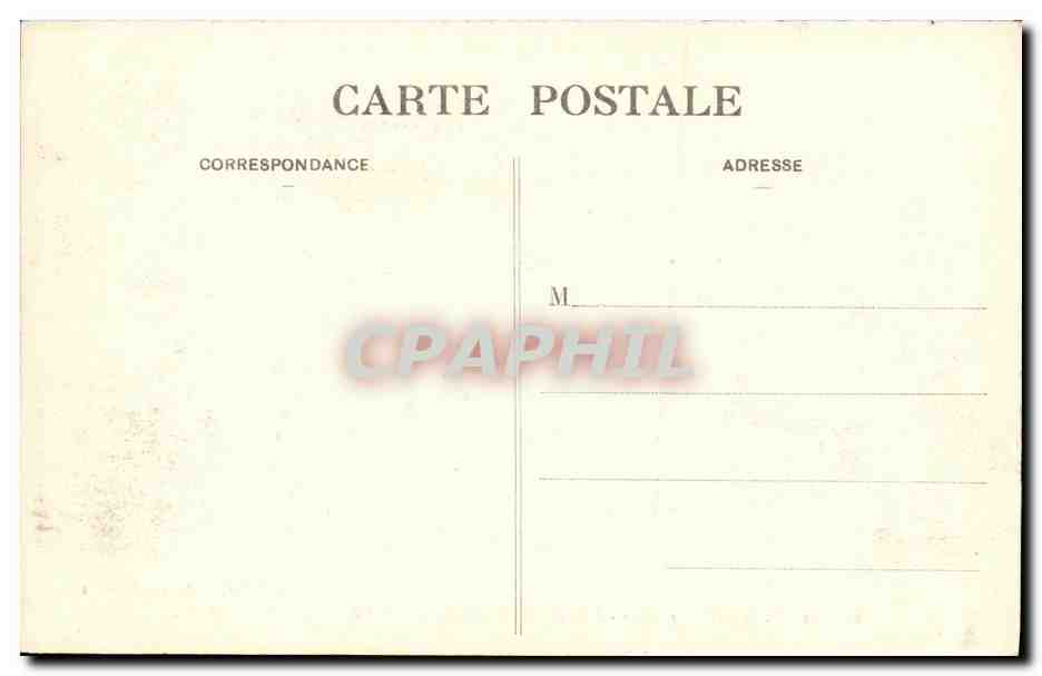 CPA Cote D Argent Arcachon Vue Generale de L Eglise au Grand Hotel — Rückseite