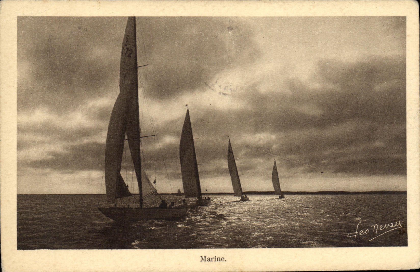 Marine — Voiliers en mer — Feo Nervay