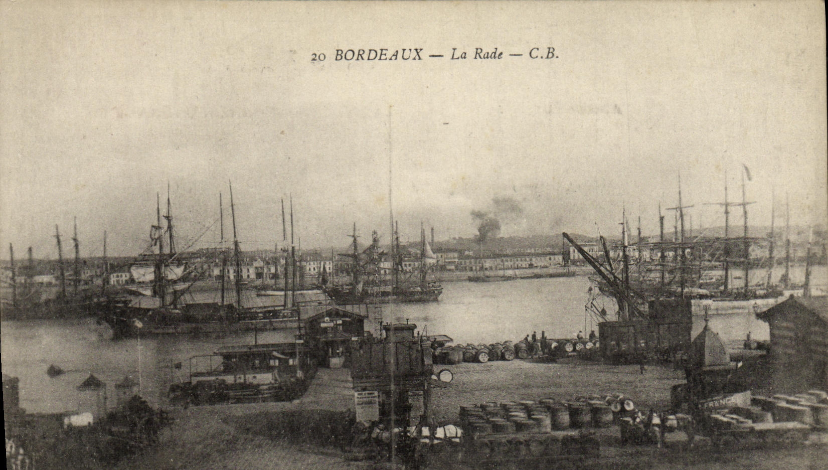 Bordeaux — La Rade — C.B. — Phototype Ch. Champon, Bordeaux