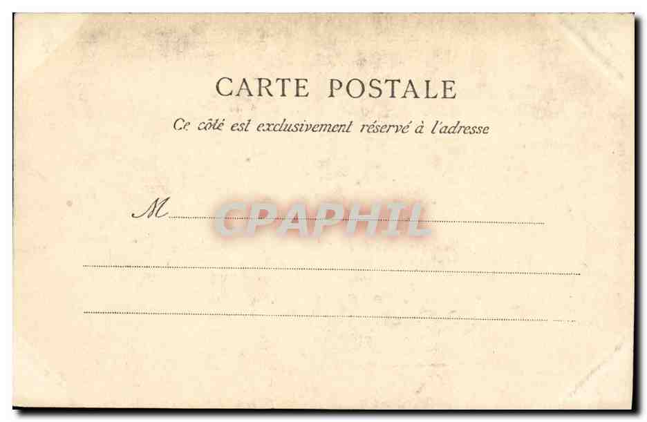 CPA Bordeaux Cathedrale Saint Andre Porte Pellegrin  — Verso