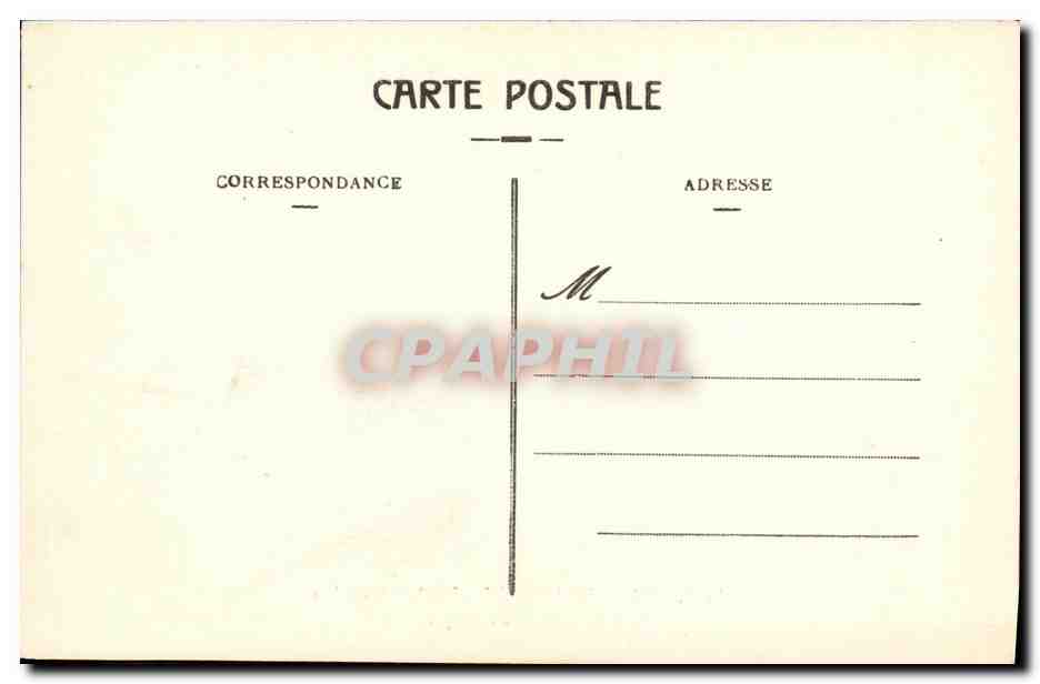 CPA Bordeaux Le Parc Bordelais Le kiosque de la musique — Verso