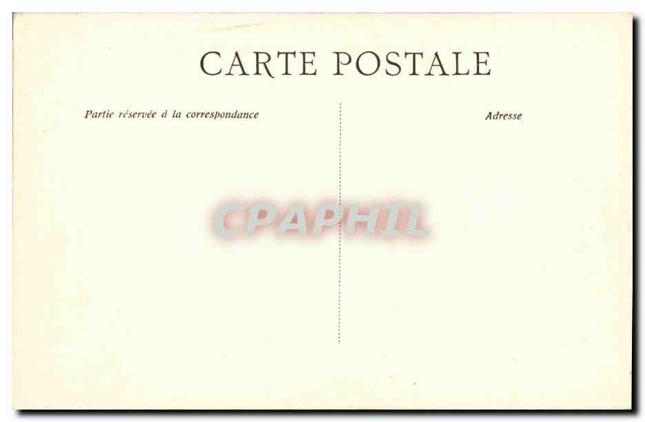 CPA Bordeaux Les allees de Tourny et le Cours du XXX Juillet — Verso