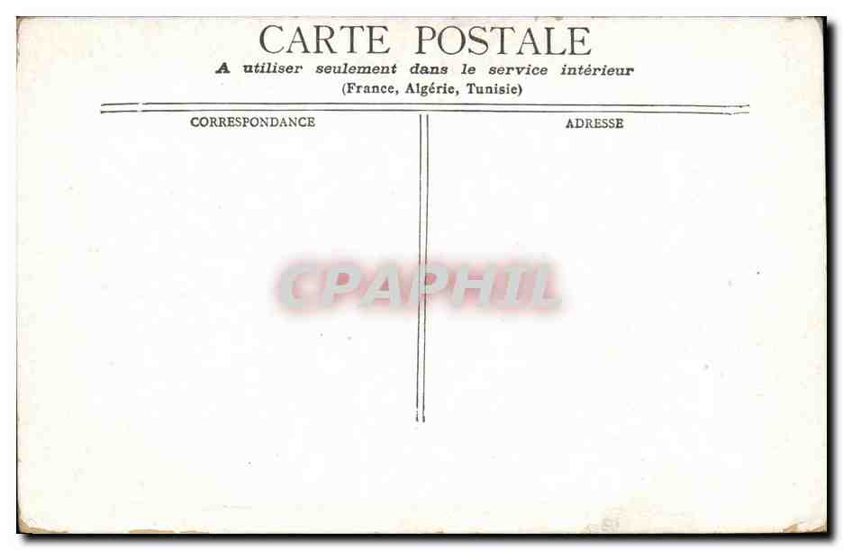 CPA Bordeaux Le Pont Metallique Train  — Verso