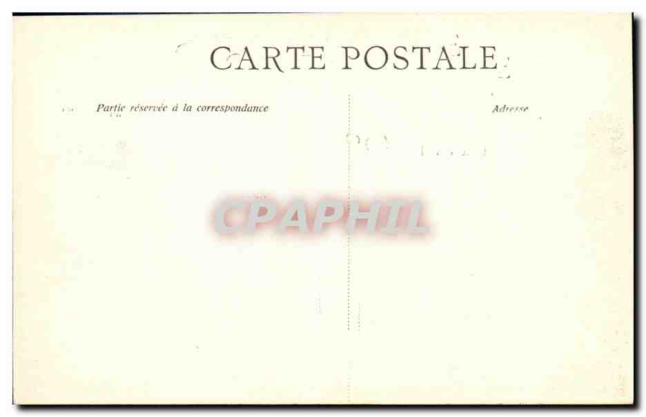 CPA Bordeaux Faculte des sciences — Verso
