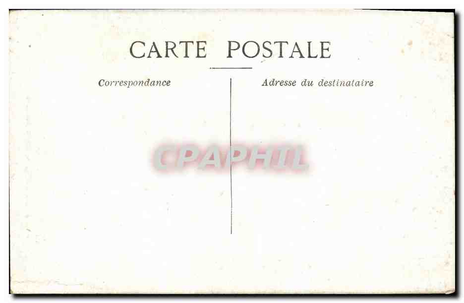 CPA Bordeaux Porte Cailhau — Verso