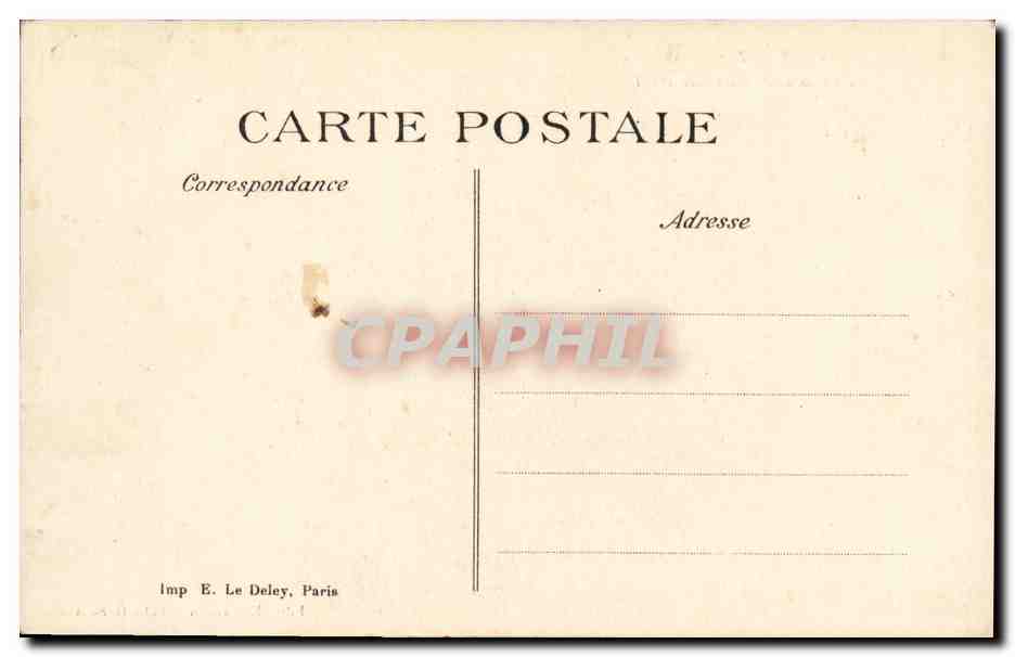 CPA Eauze La Promenade Du Fosse Neuf — Rückseite
