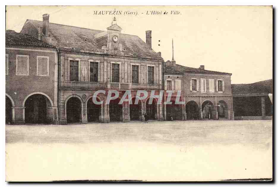 CPA Mauvezin L Hotel de Ville