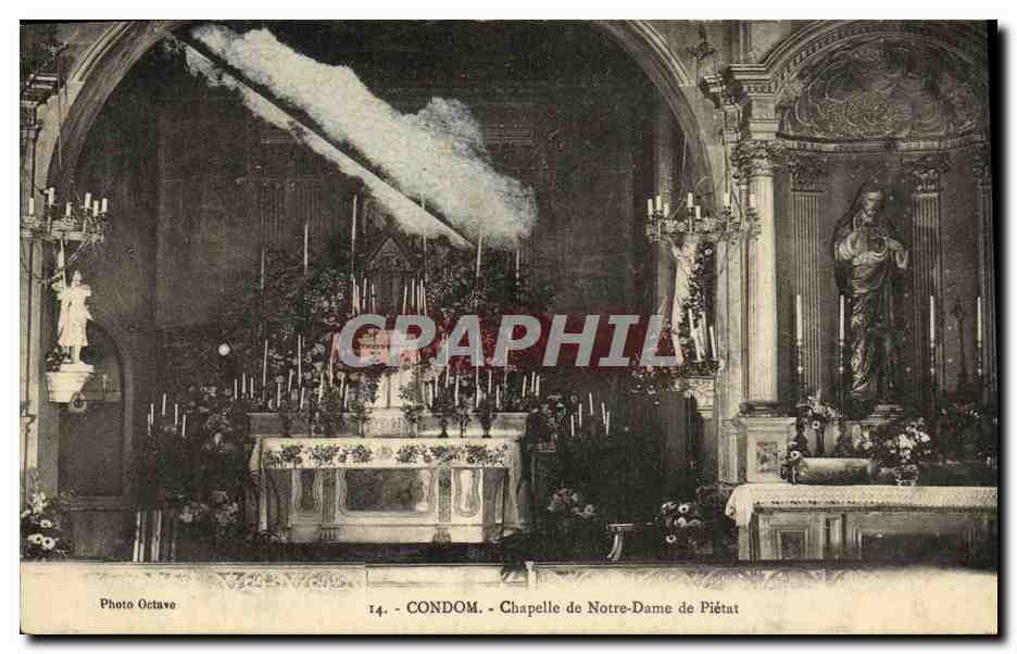 CPA Condom Chapelle de Notre Dame de Pietat