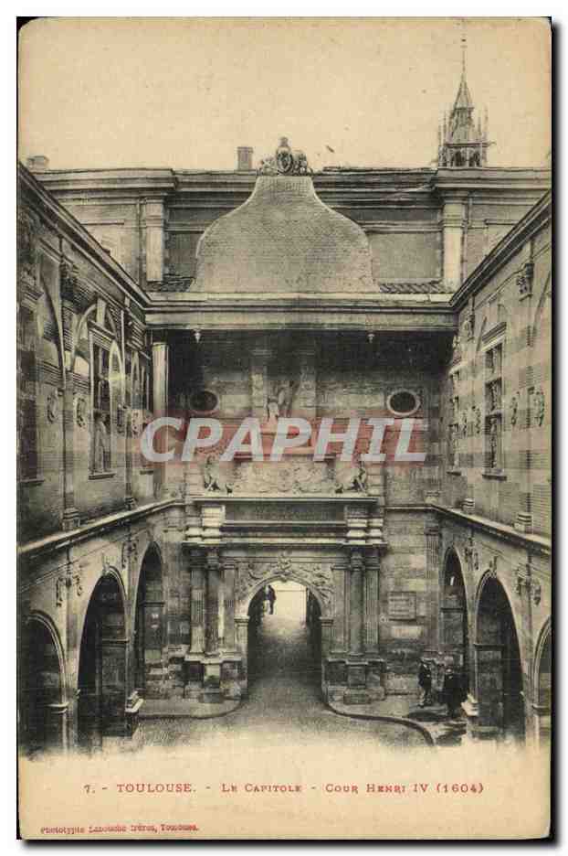 CPA Toulouse Le Capitole Cour Henri IV