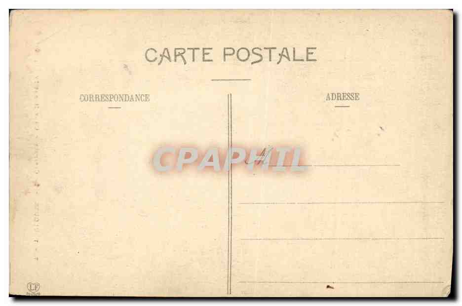 CPA Toulouse Le Capitole Cour Henri IV — Verso