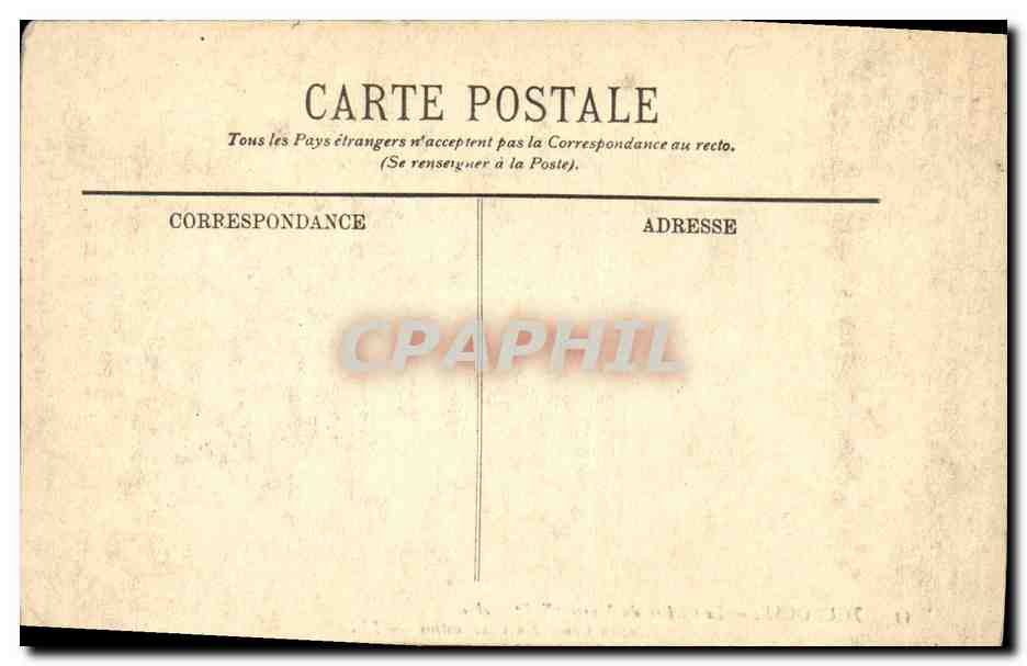 CPA Toulouse Le cloitre du musee Ancien couvent des Augustins — Verso