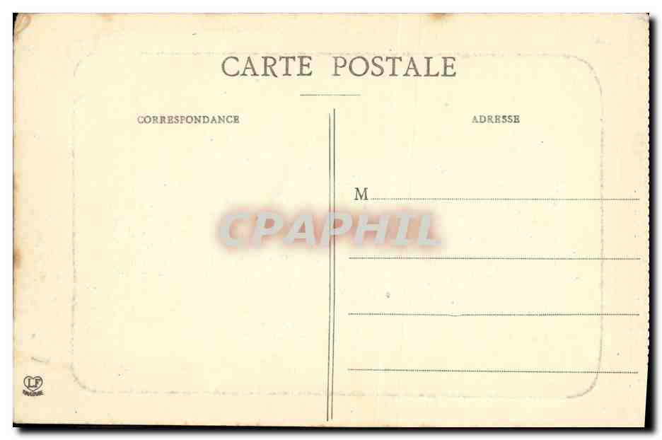 CPA Toulouse Fontaine du jardin des plantes et monument d Armand Sylvestre — Verso