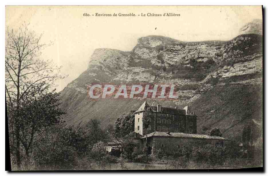 CPA Environs de Grenoble Le Chateau d Allieres