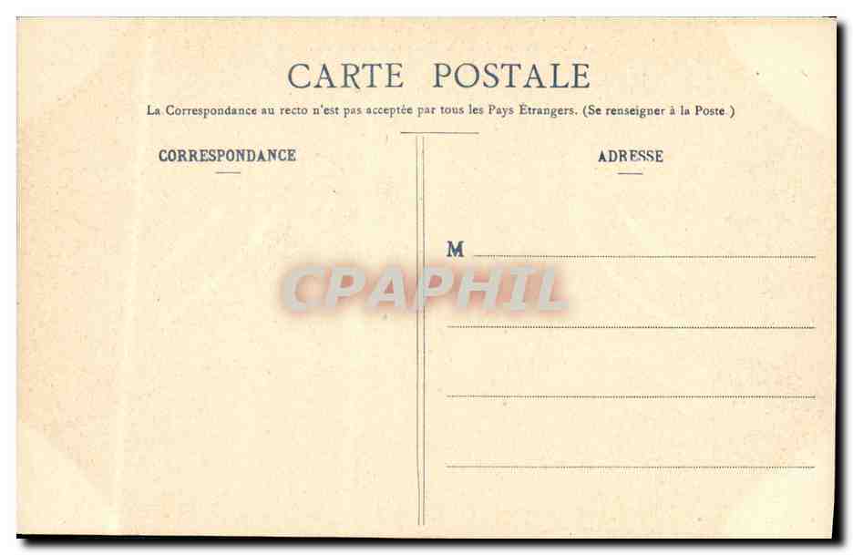 CPA Environs de Grenoble Le Chateau d Allieres — Rückseite
