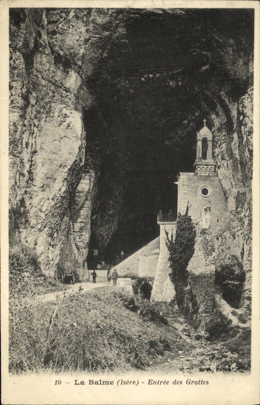 La Balme (Isère) — Entrée des Grottes — B.P. PARIS
