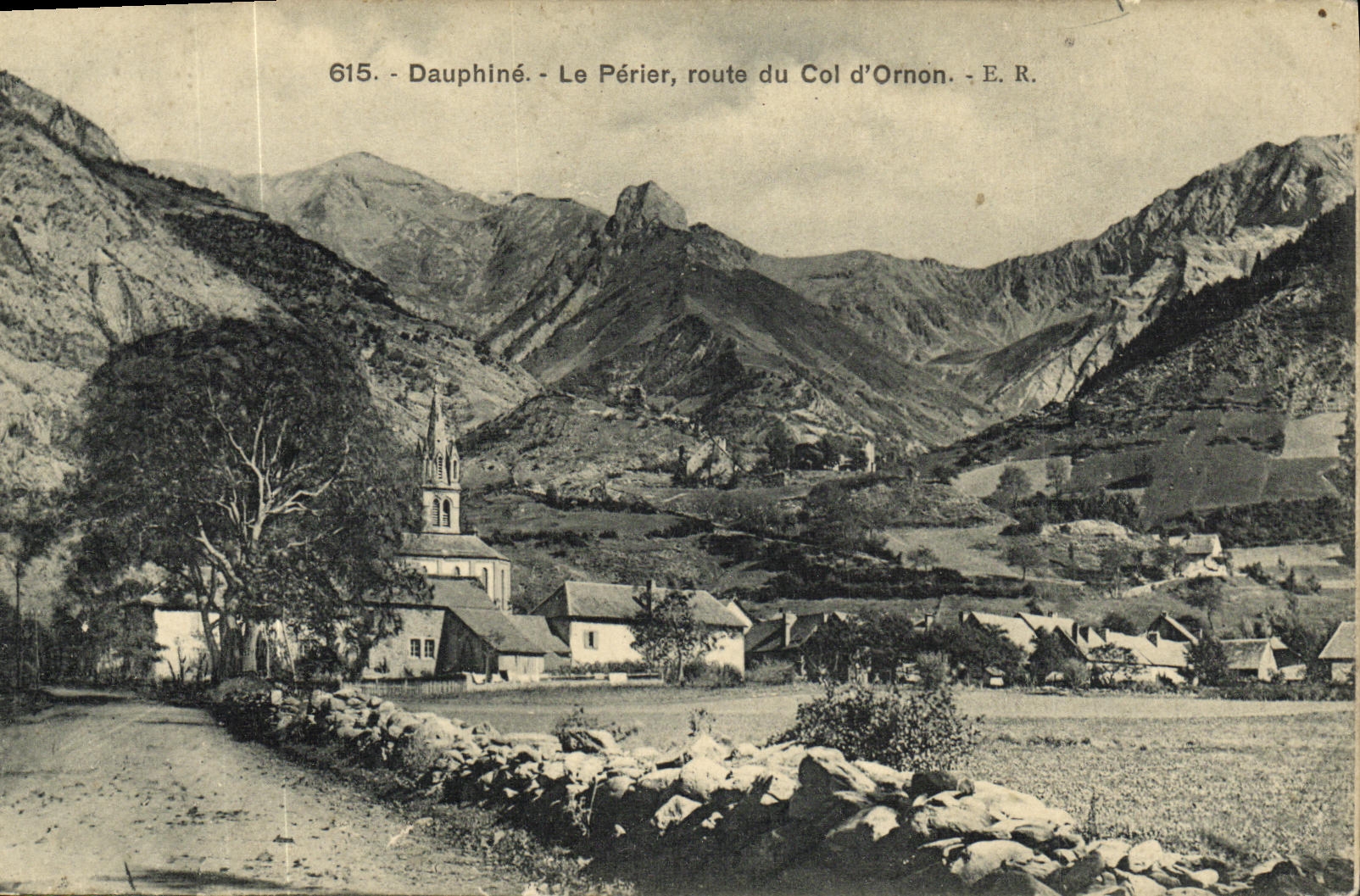 CPA Dauphine Le Perier route du Col d Ornon