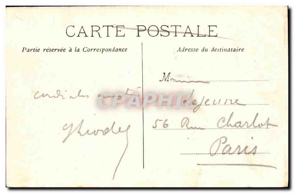 CPA Laffrey Vue Generale Les Pras Saint Jean de Vaulx Le Cret des Pras Le Conex — Rückseite