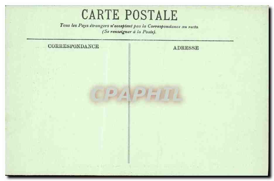 CPA Le Dauphine Route de Pontcharra a Allevard Groges du Breda — Rückseite
