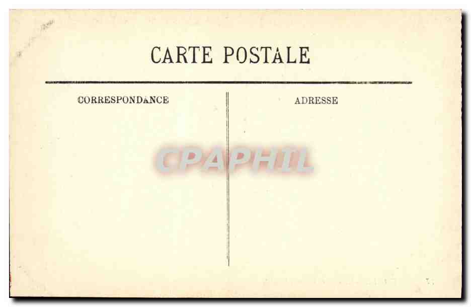 CPA Le Dauphine Les Grand Goulets — Rückseite