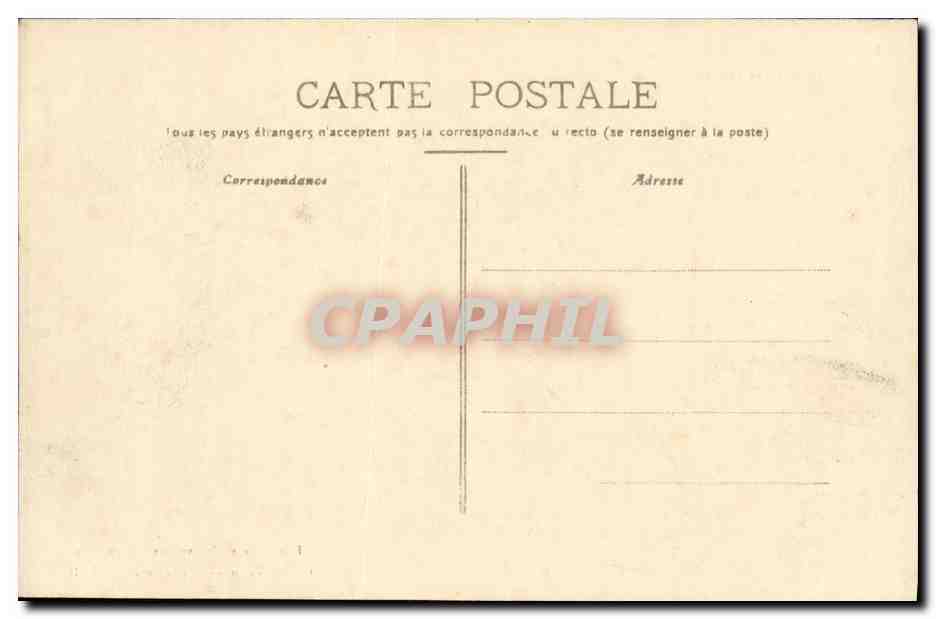 CPA Pelerinage de Notre Dame de La Salette Chemin des Tunnels — Rückseite