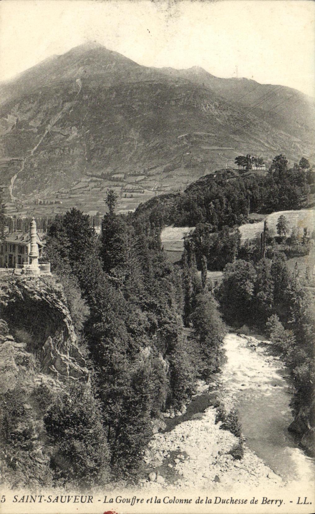 Saint-Sauveur - La Gouffre et la Colonne de la Duchesse de Berry - LL. - n°5