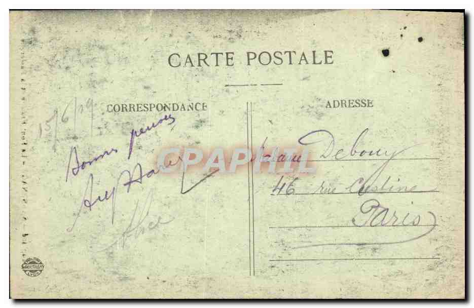 Dauphiné — Sassenage — La Font-Fraîche et la Passerelle — Verso