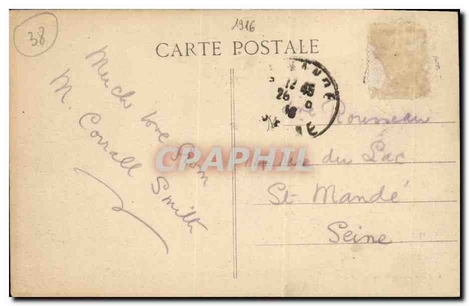 CPA Le Lautaret Hotel Route Nationale de Grenoble a Briancon — Rückseite
