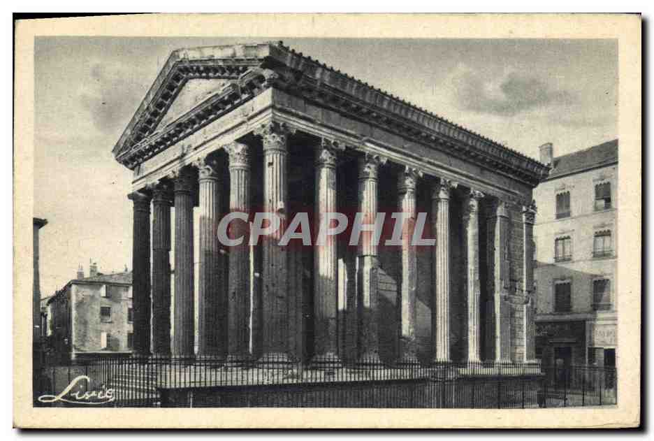 Temple d'Auguste et de Livie — Vienne — Éditions Blanchard, Vienne